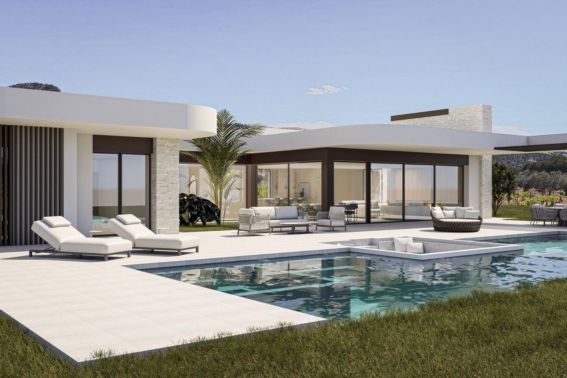 Obra nueva - villa -
Pinoso - Lel