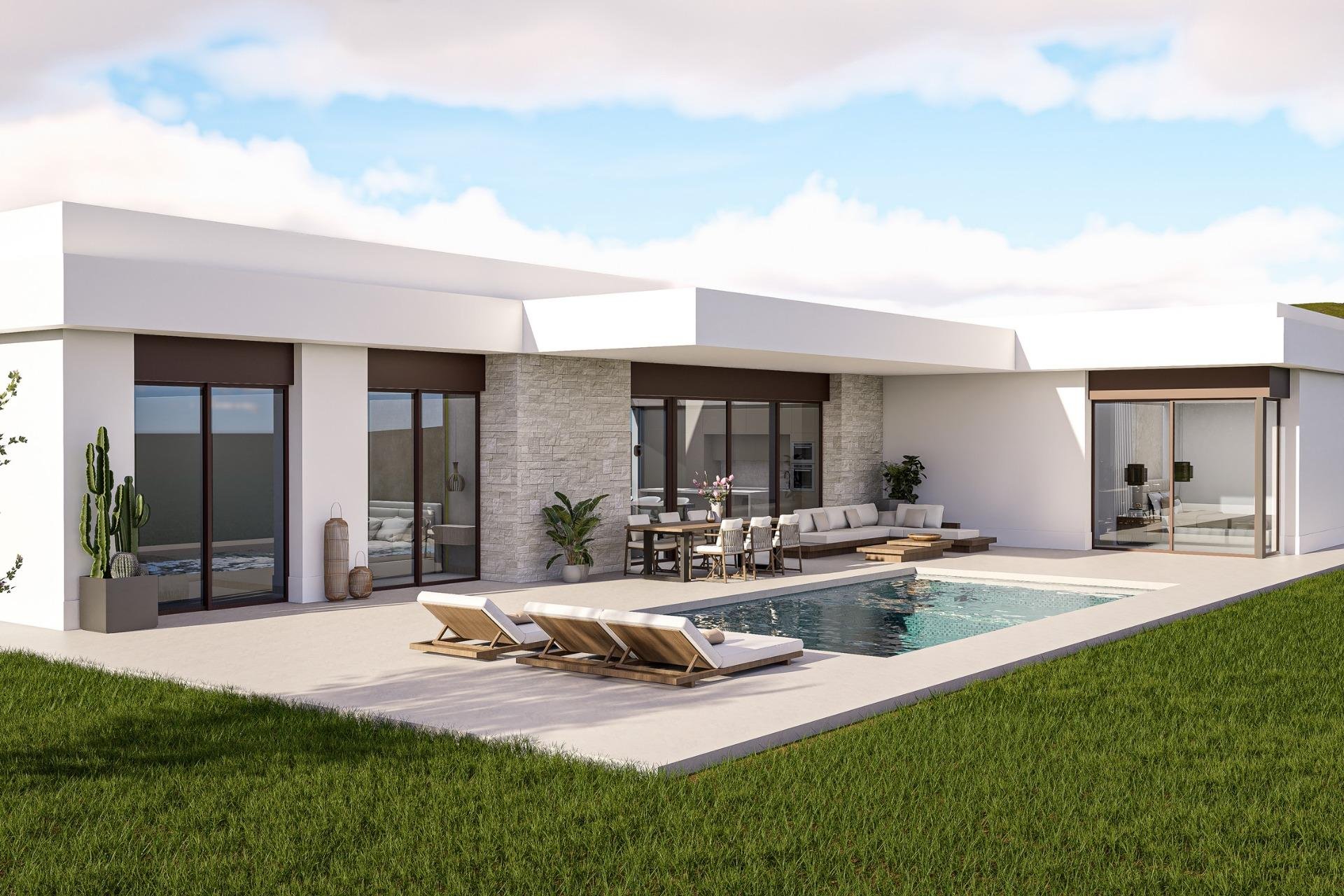 Obra nueva - villa -
Pinoso - Lel