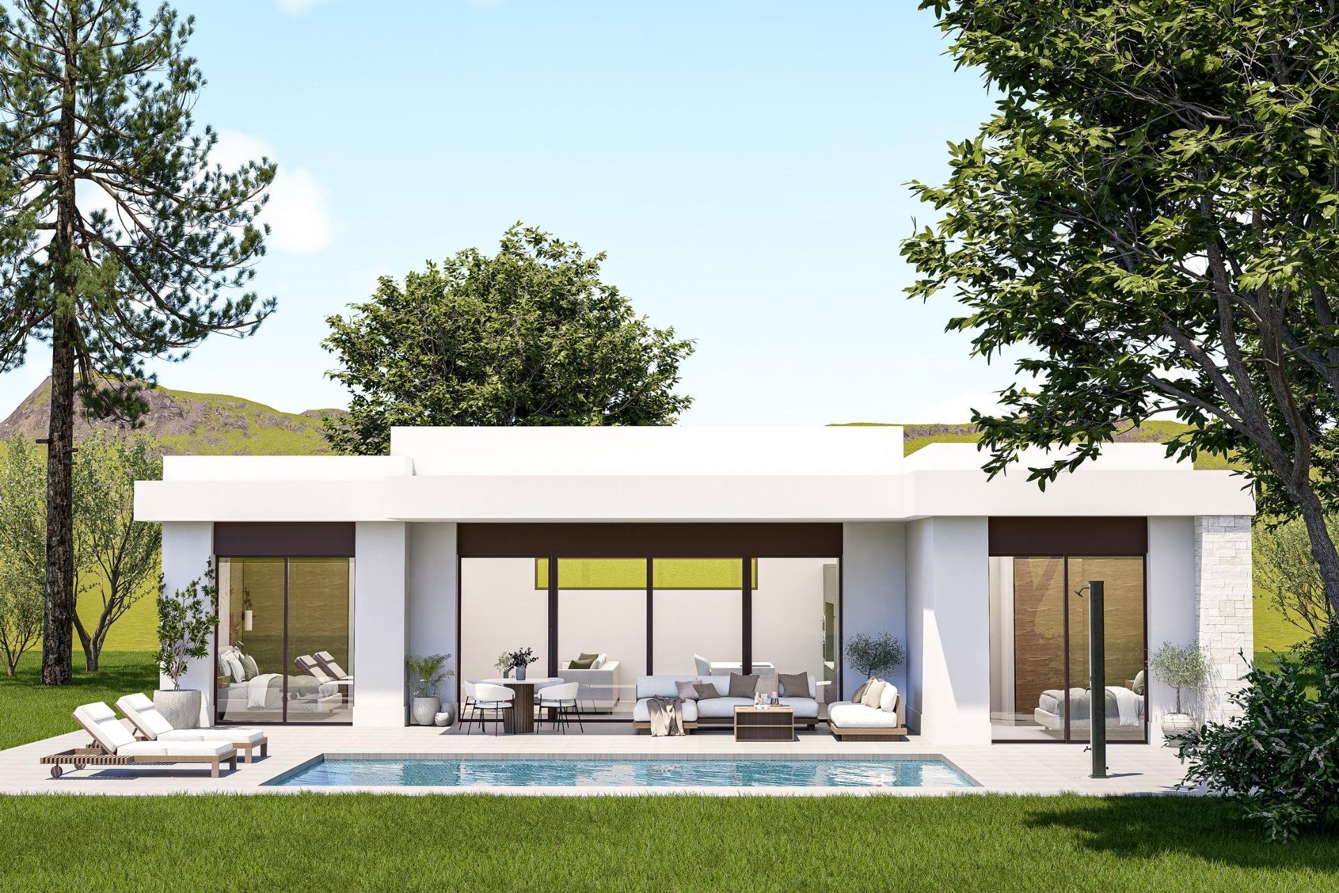 Obra nueva - villa -
Pinoso - Lel