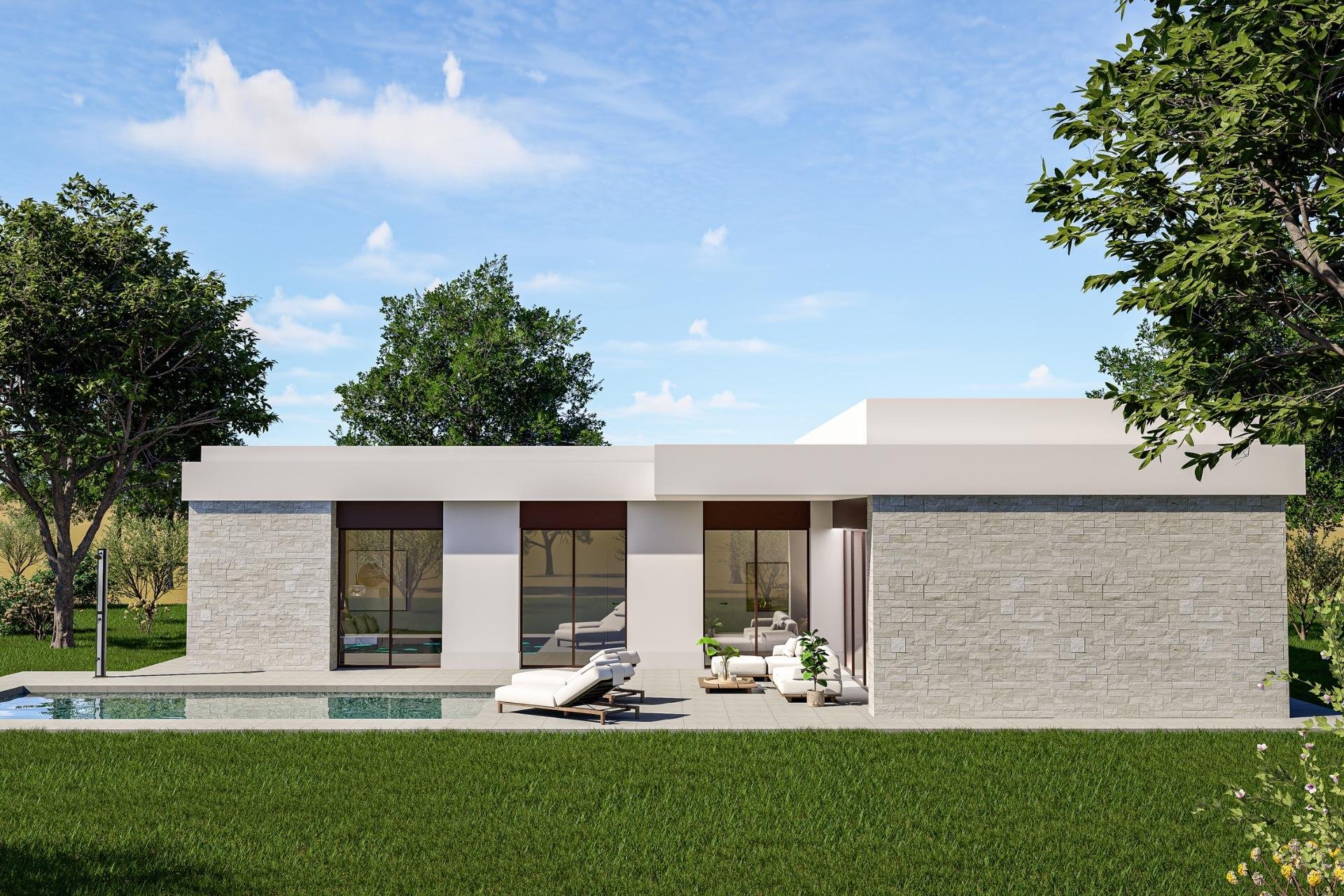Obra nueva - villa -
Pinoso - Lel