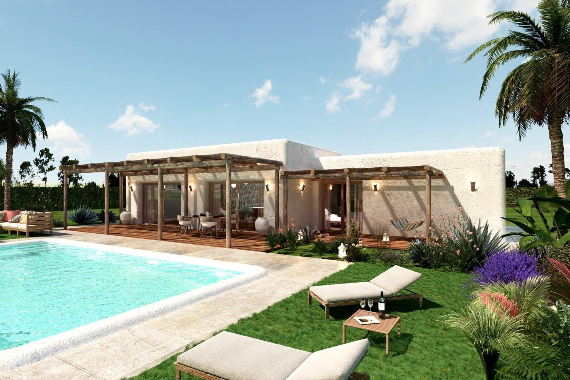 Obra nueva - villa -
Pinoso - Rodriguillo