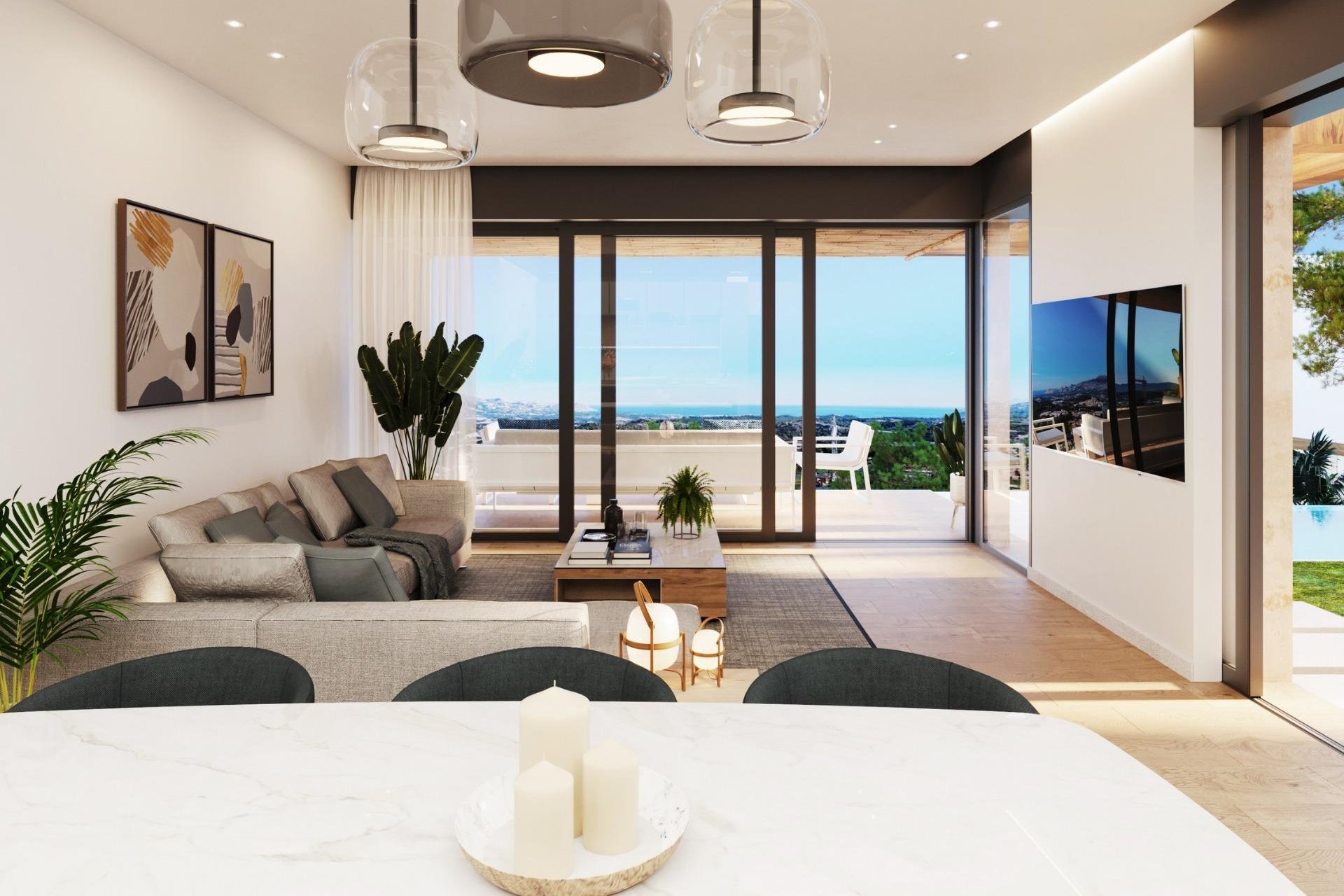 Obra nueva - villa -
Polop - PAU 1