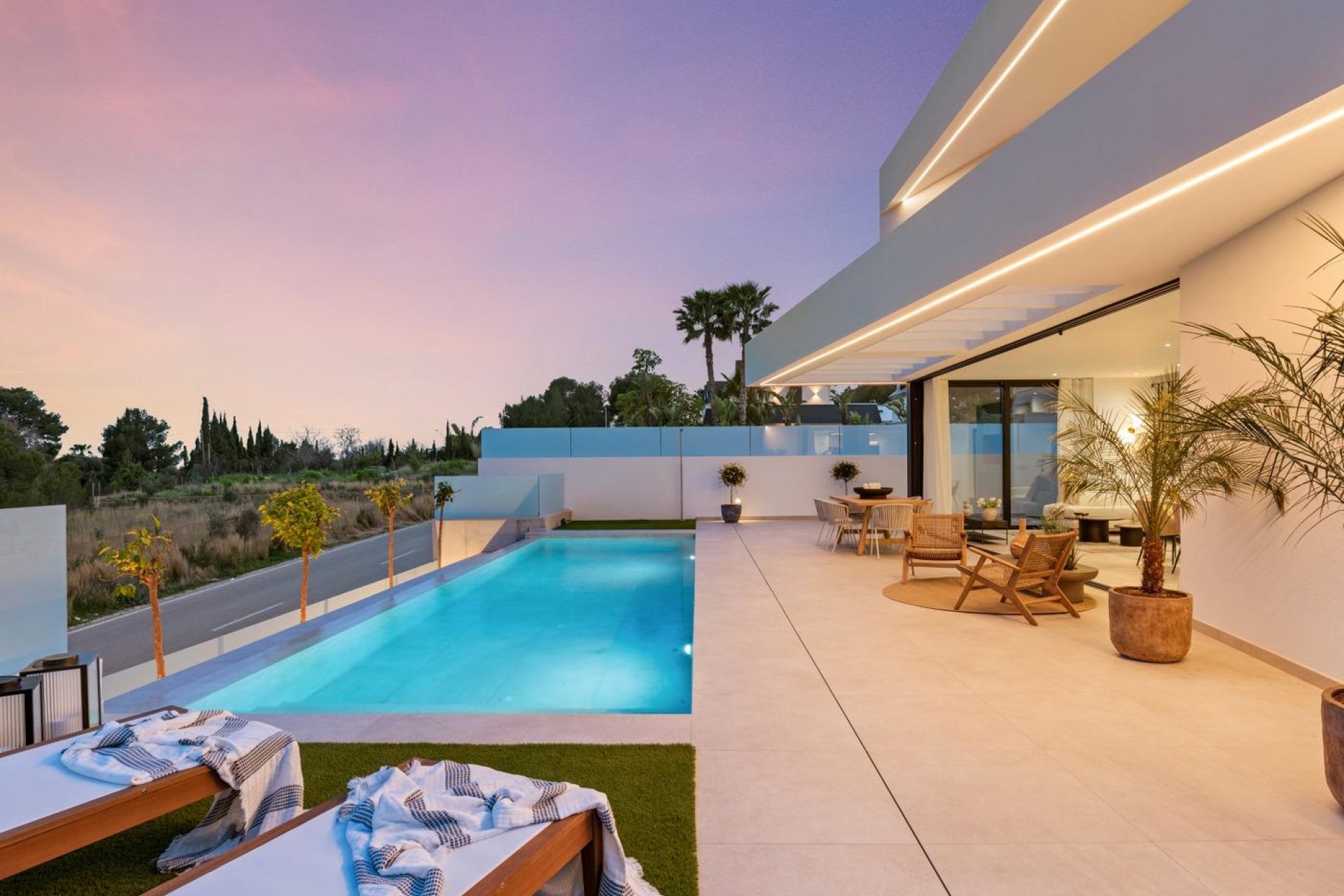 Obra nueva - villa -
Polop - Urbanizaciones