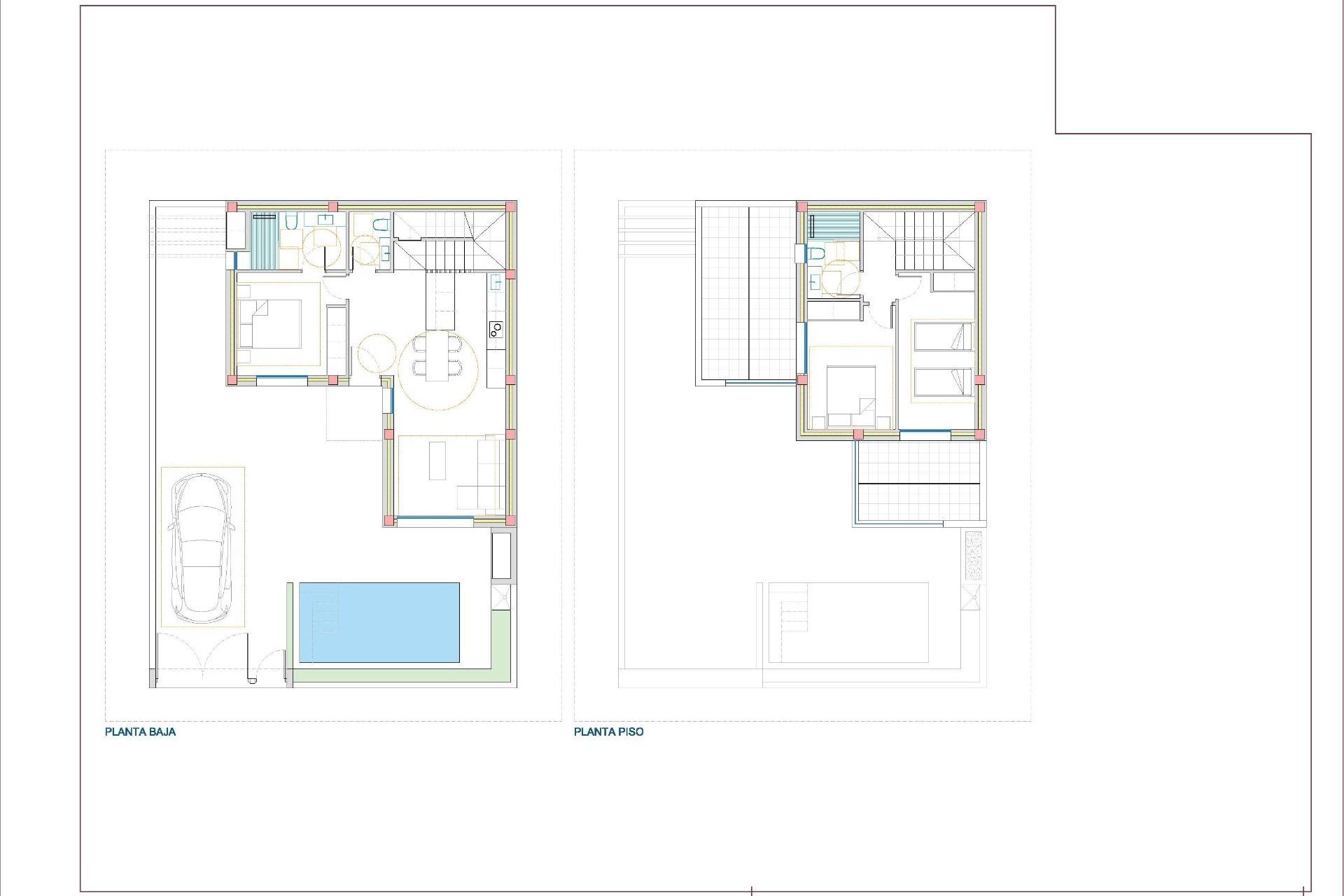 Obra nueva - villa -
San Fulgencio - Polideportivo