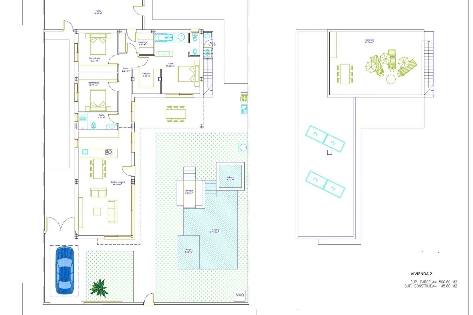 Obra nueva - villa -
Sucina - pueblo