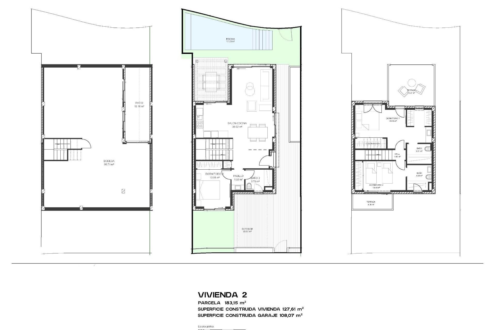 Obra nueva - villa -
Torre Pacheco - Santa Rosalia Lake And Life Resort