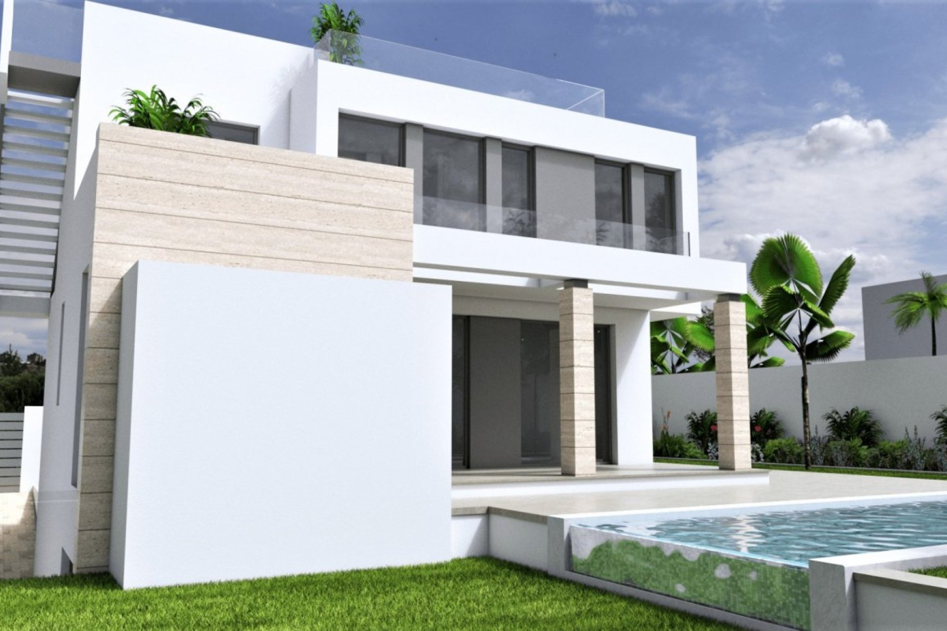 Obra nueva - villa -
Torrevieja - Aguas Nuevas