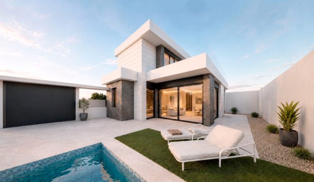 villa - New Build - Pilar de la Horadada - pueblo