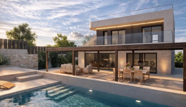 villa - Nowy budynek - Cabo de Palos -
                Cala Flores