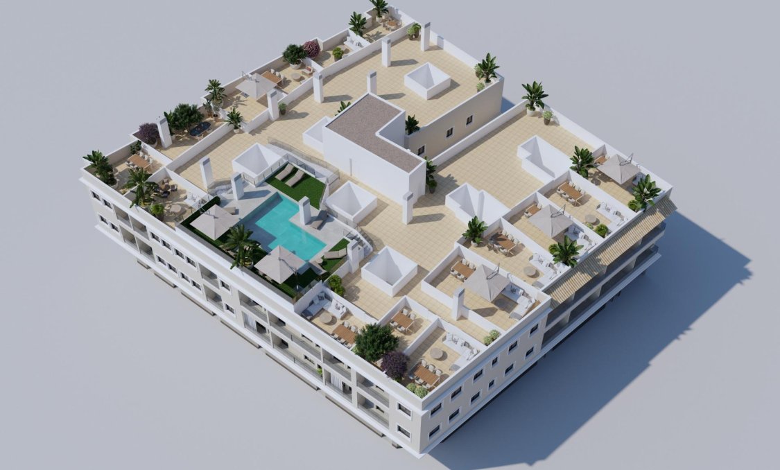 New Build - apartment -
Algorfa - Pueblo