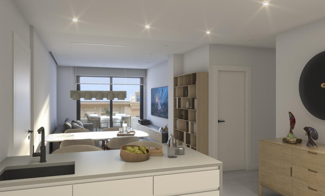 New Build - apartment -
Santa Pola - pueblo