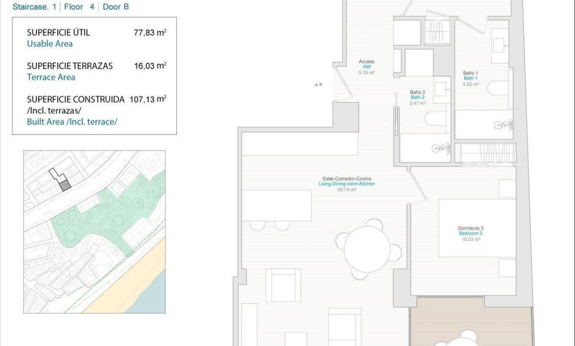 New Build - apartment -
Villajoyosa - Pueblo