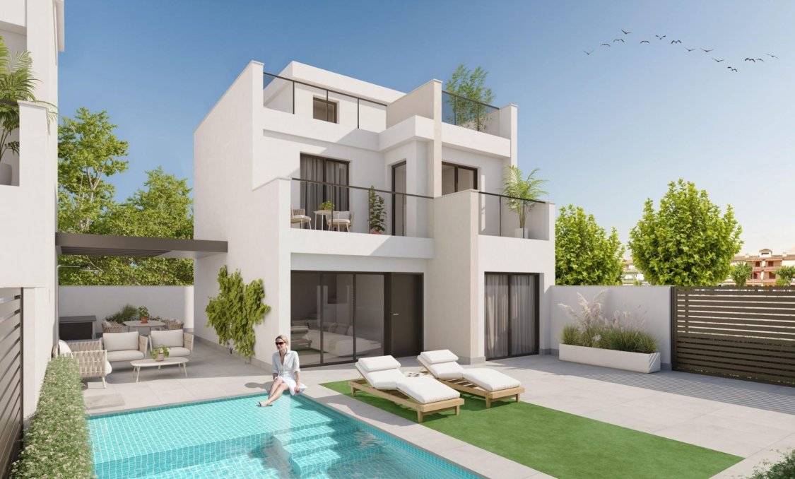 New Build - villa -
Los Alcazares - Playa la Atascadera