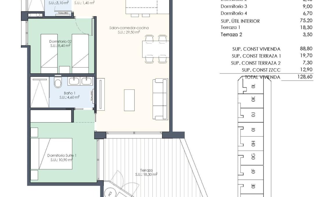 New Build - apartment -
Benijofar - Pueblo