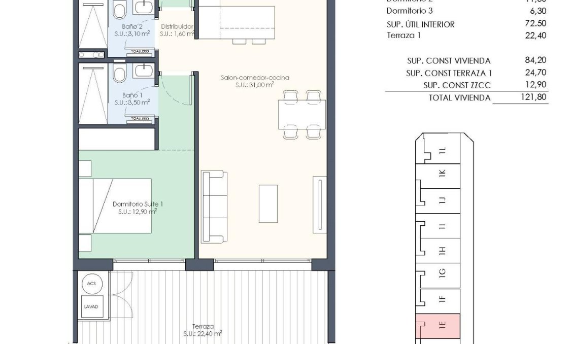 New Build - apartment -
Benijofar - Pueblo