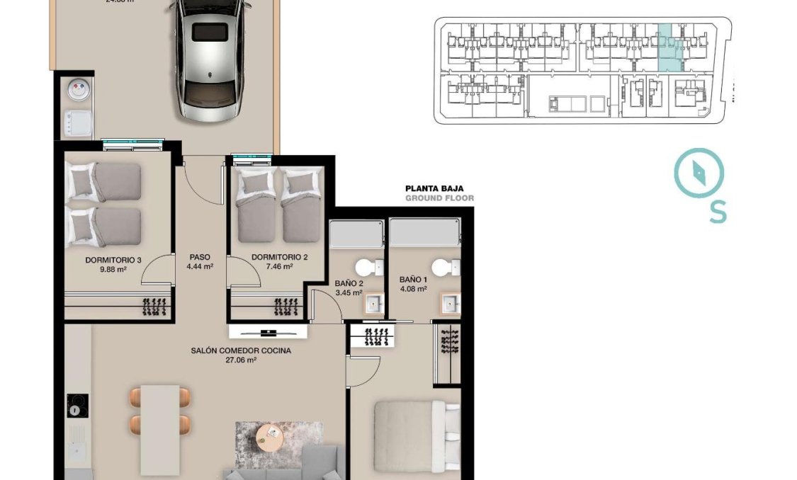 New Build - Bungalow -
Pilar de la Horadada - Torre De La Horadada