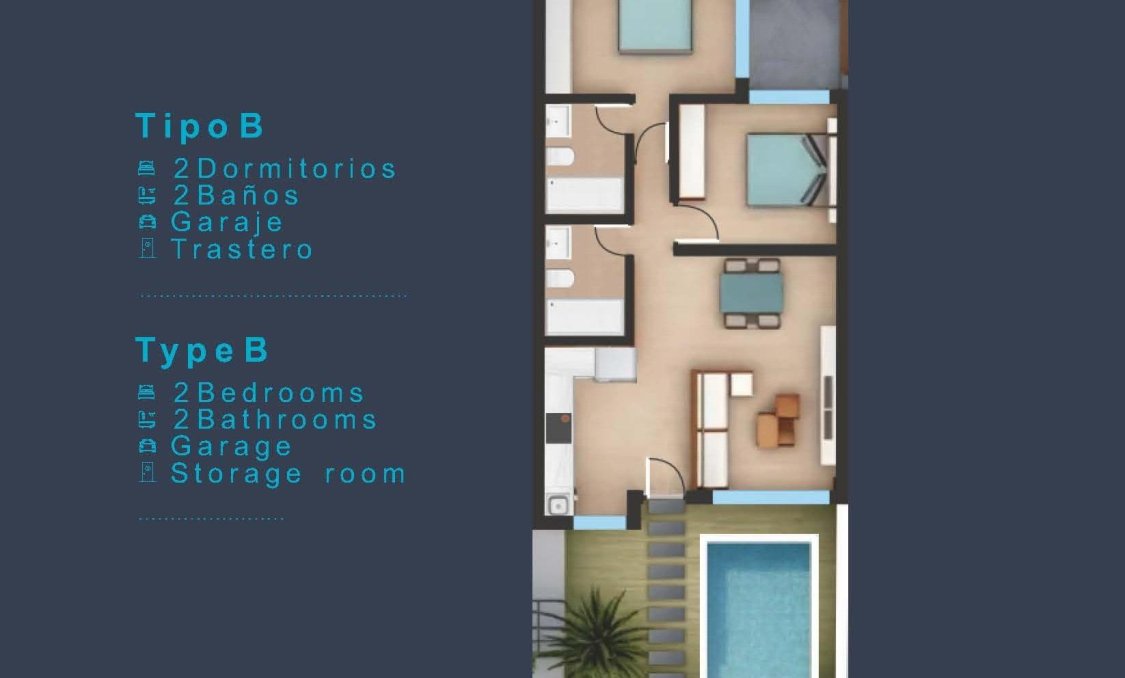 New Build - Ground Floor Bungalow -
San Pedro del Pinatar - Los Pinos