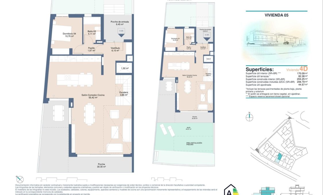 New Build - town house -
San Juan Alicante - Cabo de las Huertas