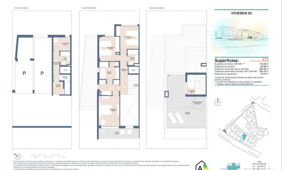 New Build - town house -
San Juan Alicante - Cabo de las Huertas