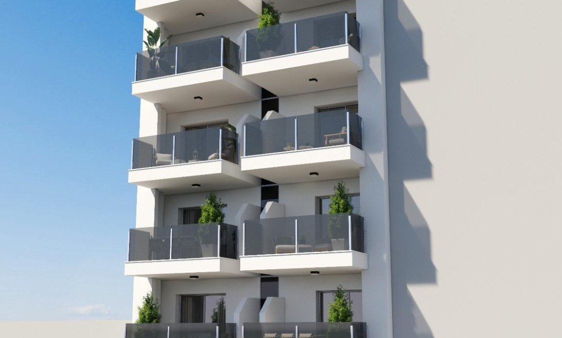 New Build - apartment -
Torrevieja - Playa de El Cura