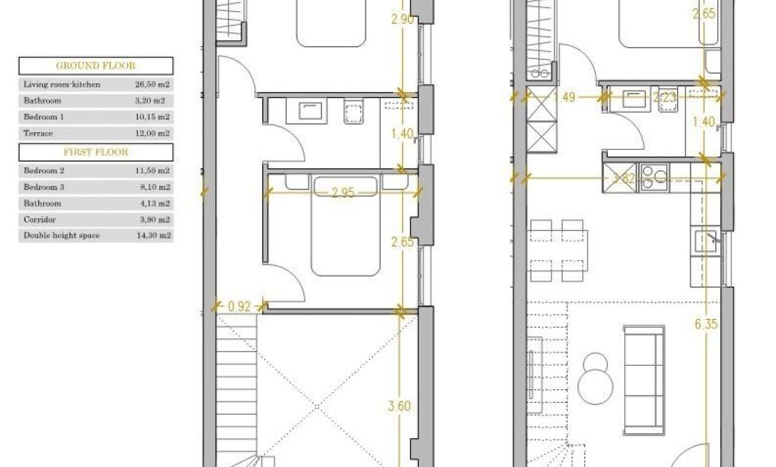 New Build - town house -
Orihuela Costa - PAU 26