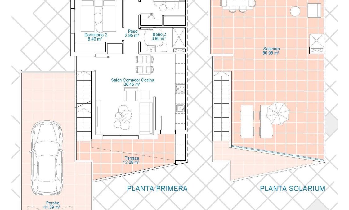 New Build - Bungalow -
Pilar de la Horadada - Lo Monte