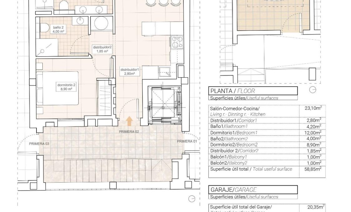 New Build - apartment -
Hondón de las Nieves - Pueblo