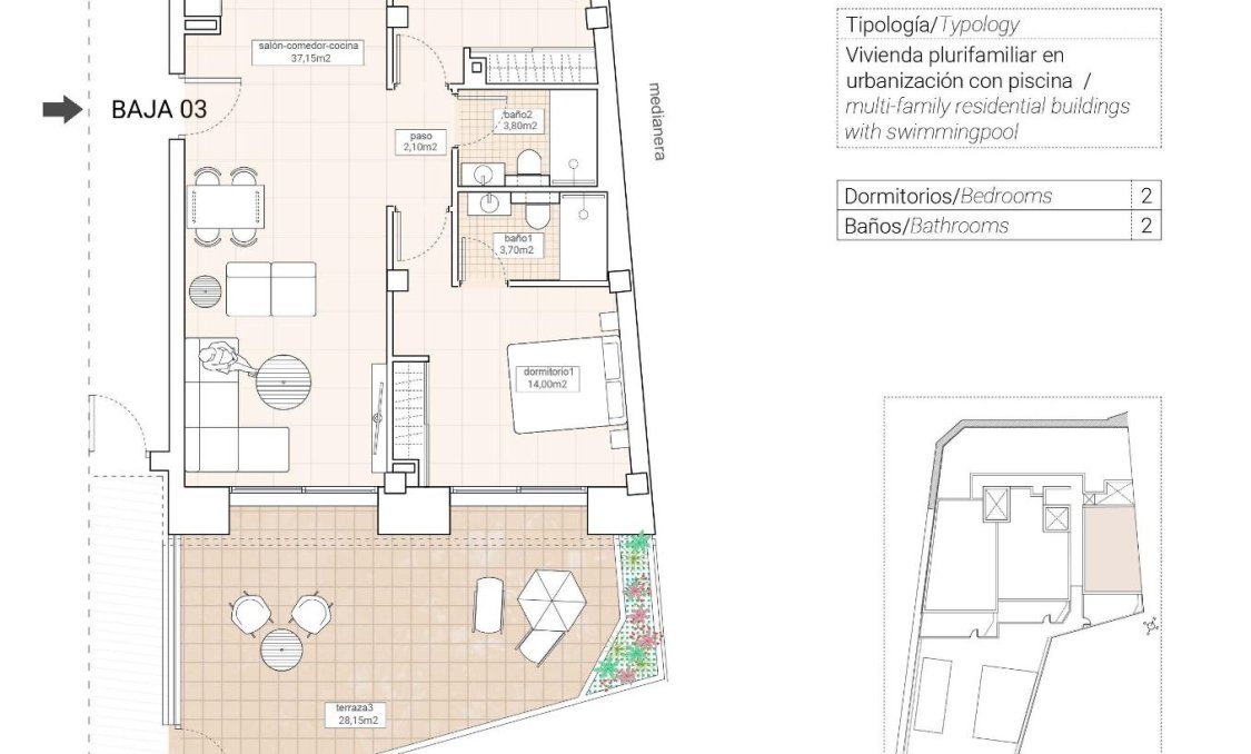 New Build - apartment -
Hondón de las Nieves - Pueblo
