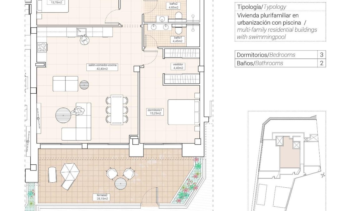 New Build - apartment -
Hondón de las Nieves - Pueblo