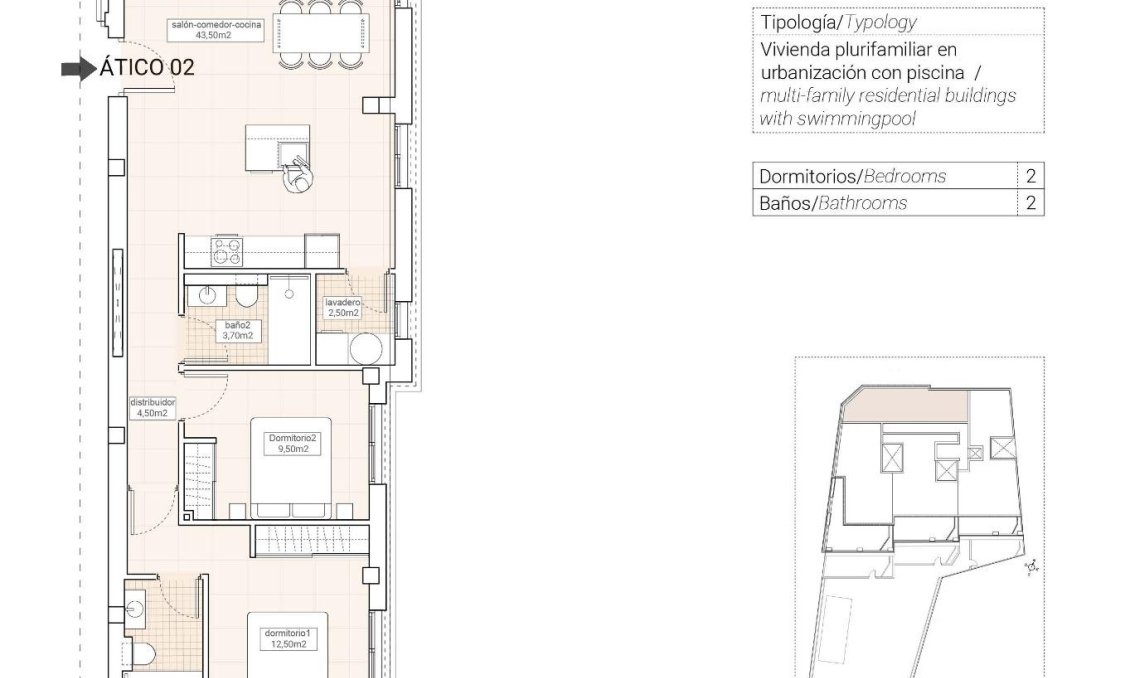 New Build - Penthouse -
Hondón de las Nieves - Pueblo