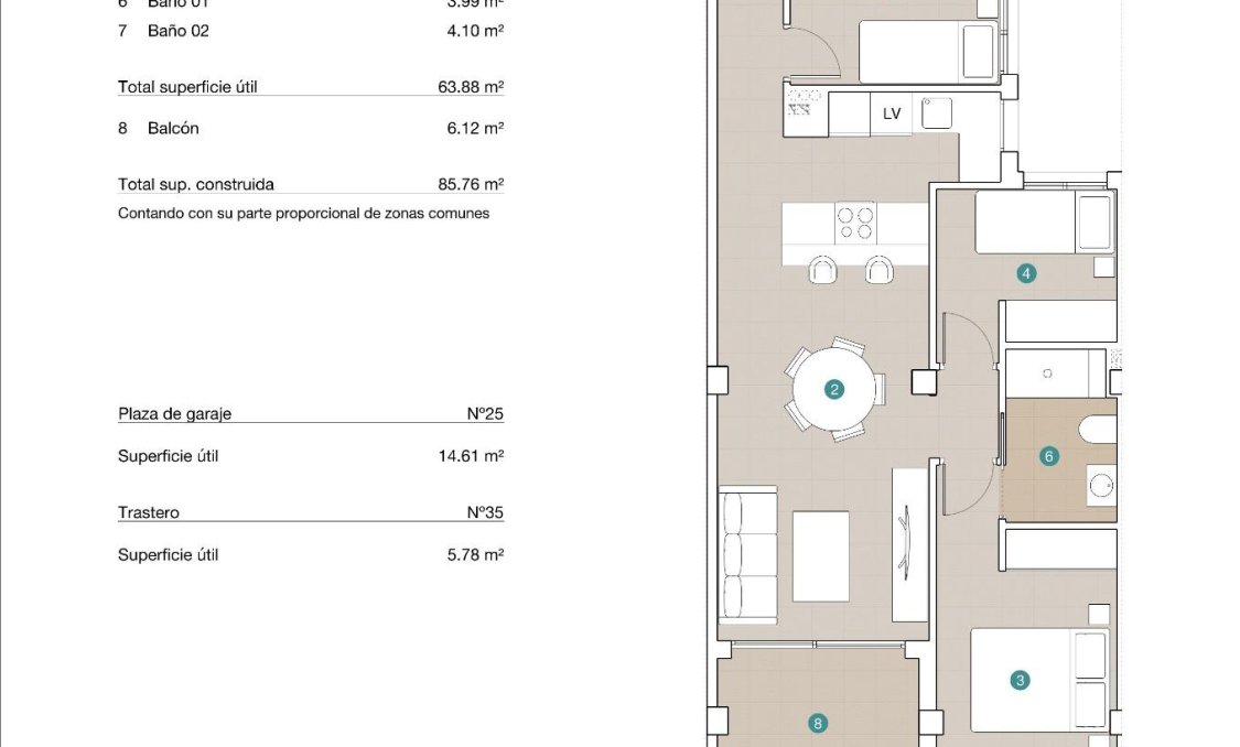 New Build - Penthouse -
Jacarilla - pueblo