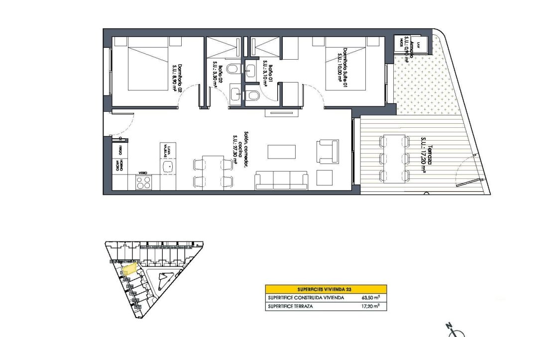 Obra nueva - Bungalow -
San Fulgencio - Pueblo