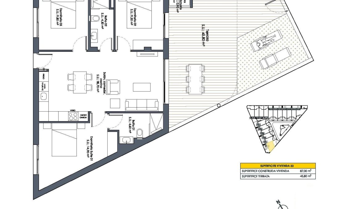 New Build - Bungalow -
San Fulgencio - Pueblo