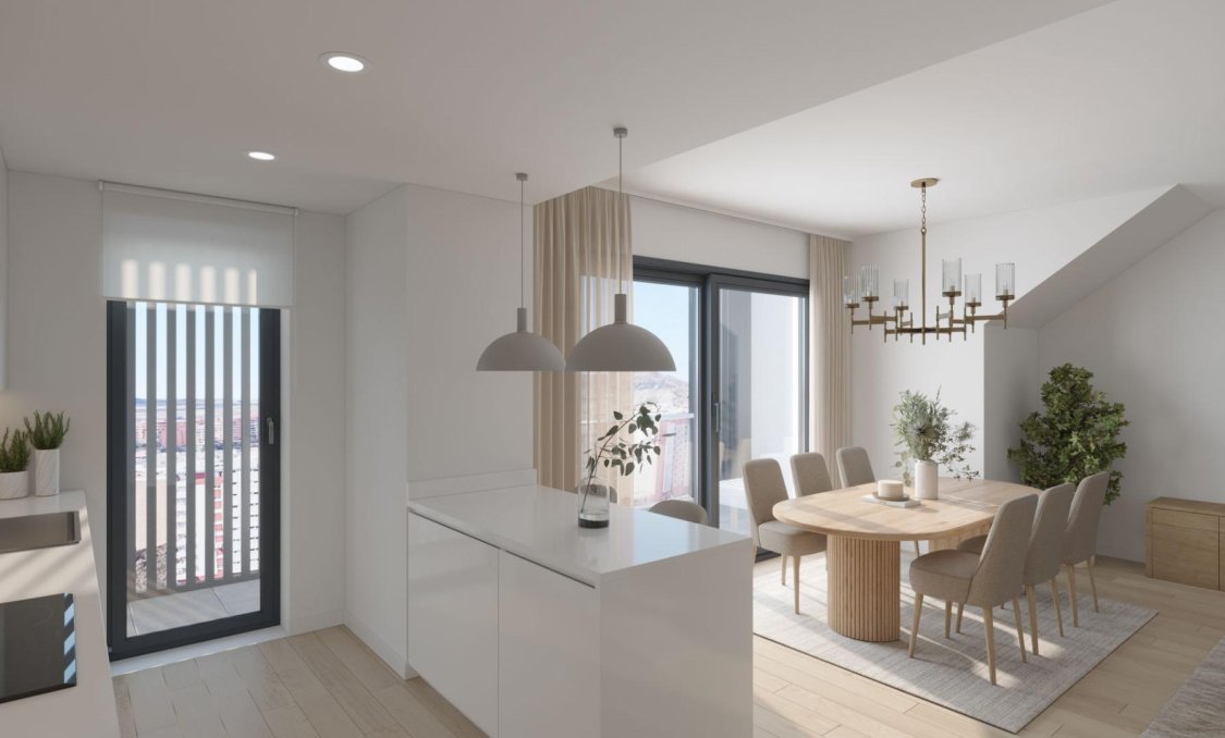 Nowy budynek - Daszek -
Alicante - San Agustín-PAU 2