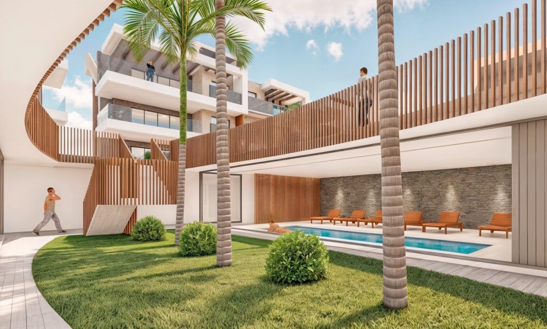 New Build - apartment -
Pilar de la Horadada - Playa de las Higuericas