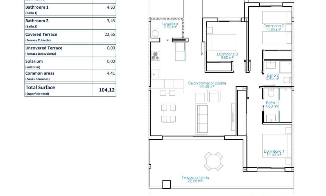 New Build - apartment -
Pilar de la Horadada - Playa de las Higuericas