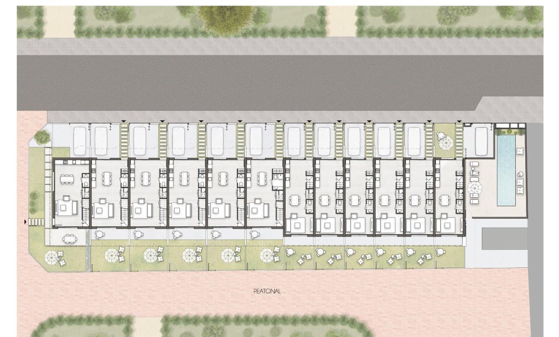 New Build - town house -
Pilar de la Horadada - pueblo