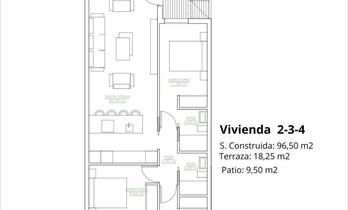 New Build - Bungalow -
San Pedro del Pinatar - Los Antolinos