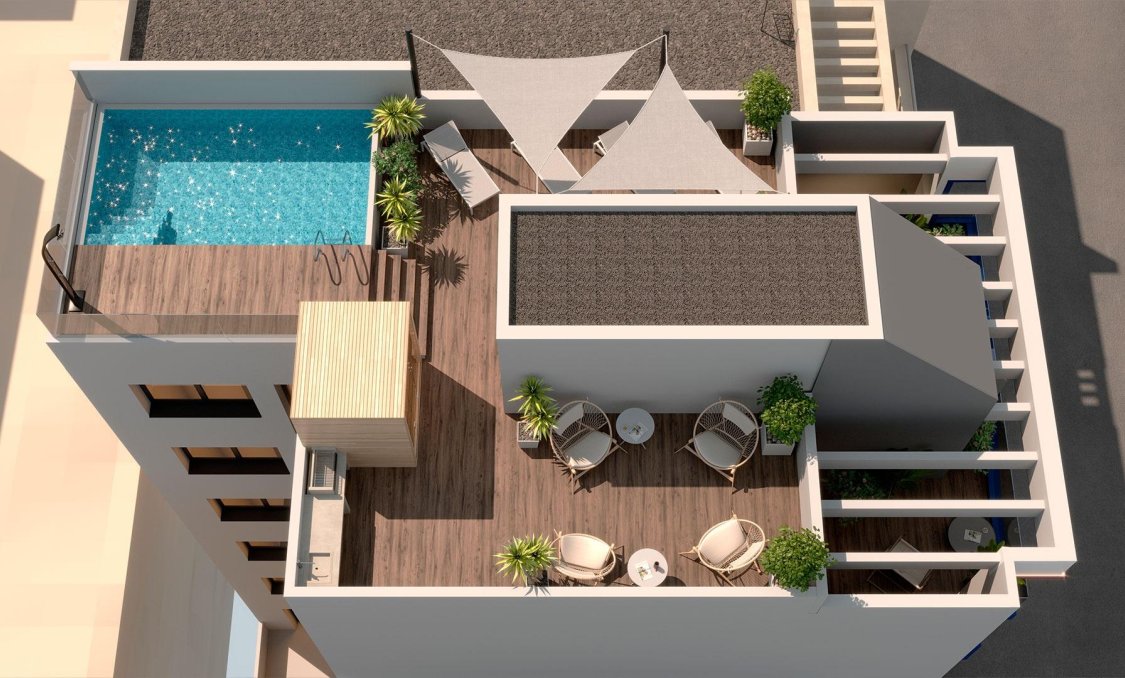 New Build - Penthouse -
Torrevieja - Playa del Acequión