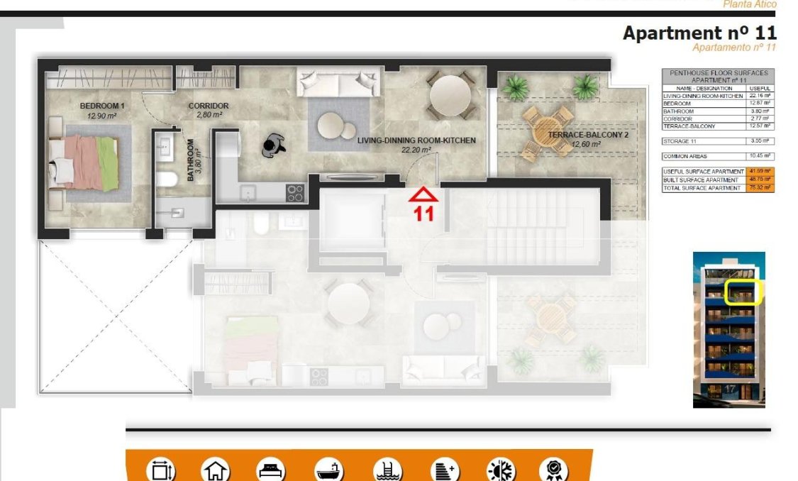 New Build - Penthouse -
Torrevieja - Playa del Acequión