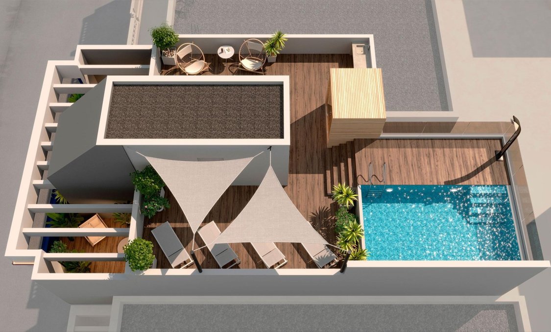 New Build - apartment -
Torrevieja - Playa del Acequión