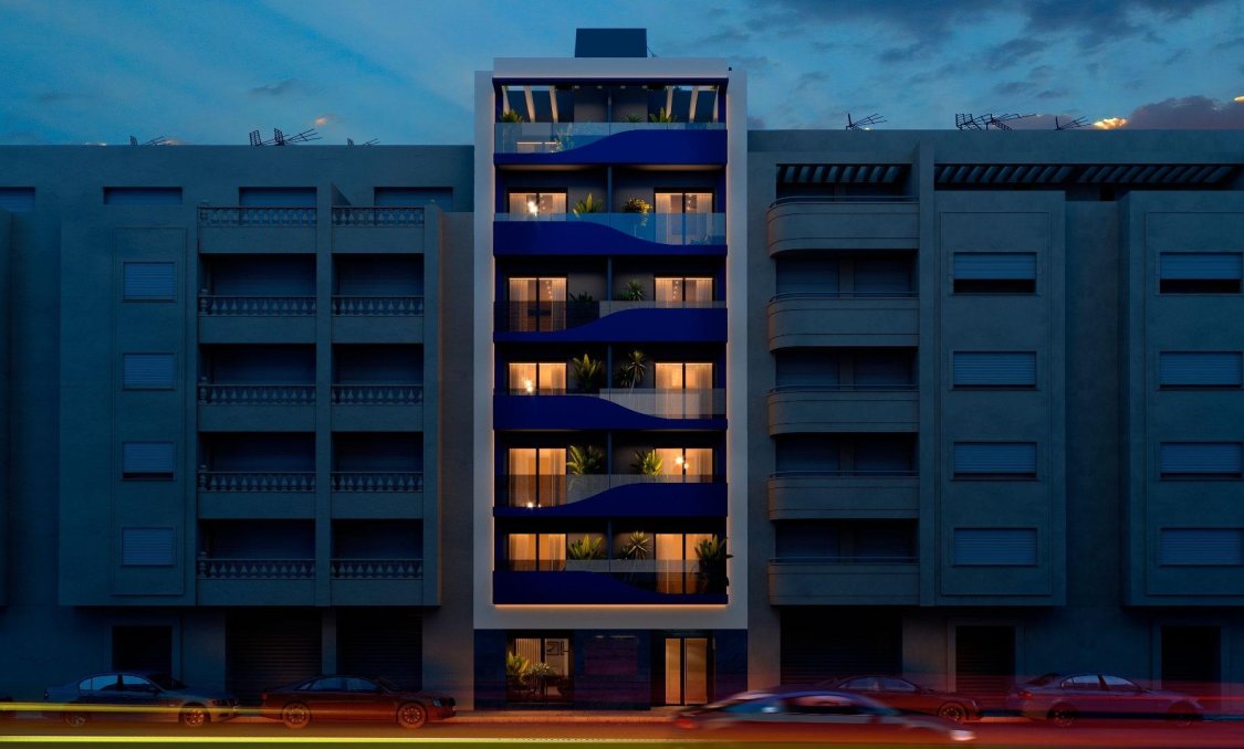 New Build - apartment -
Torrevieja - Playa del Acequión