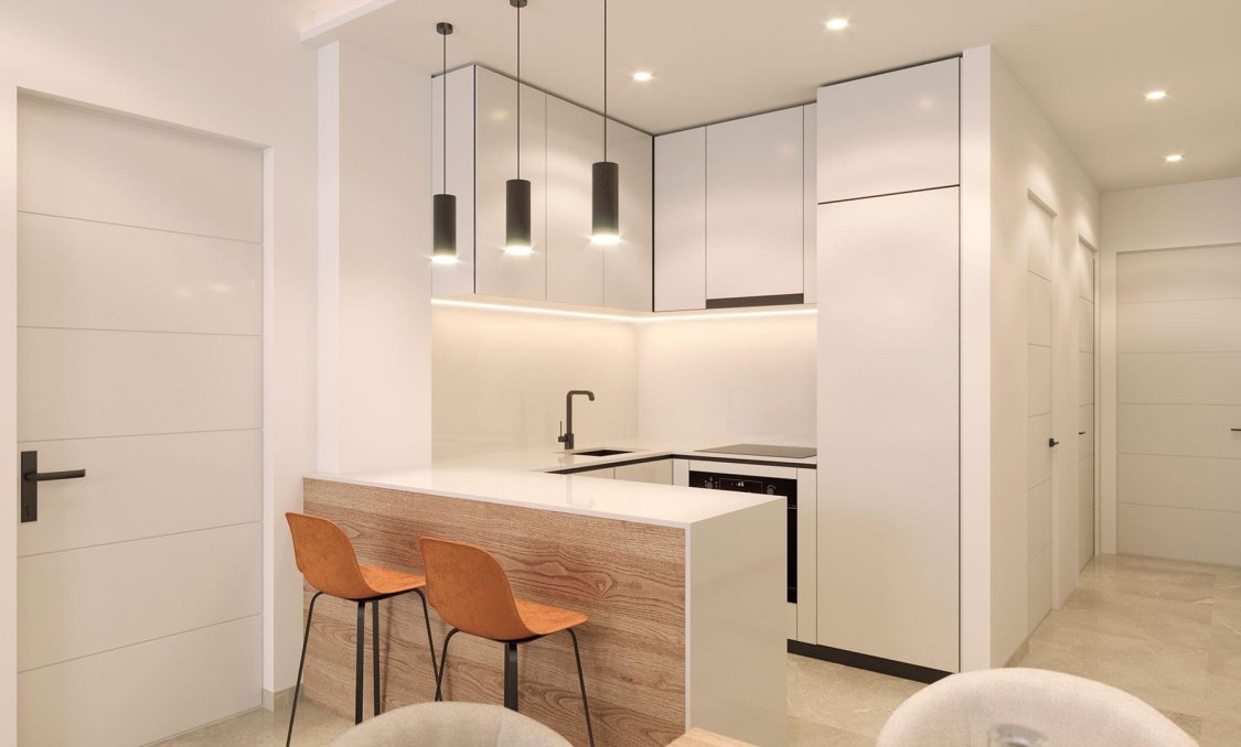 New Build - apartment -
Torrevieja - Playa del Acequión