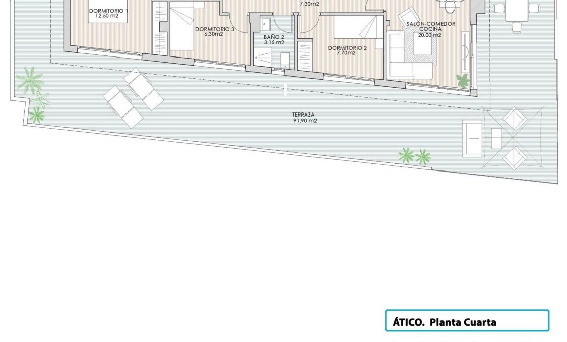 New Build - Penthouse -
Torrevieja - Playa de El Cura