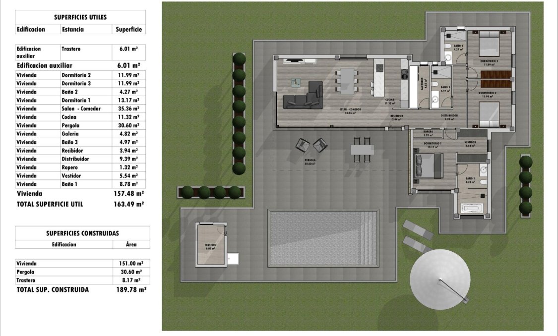 New Build - villa -
Aspe - Poligono 19