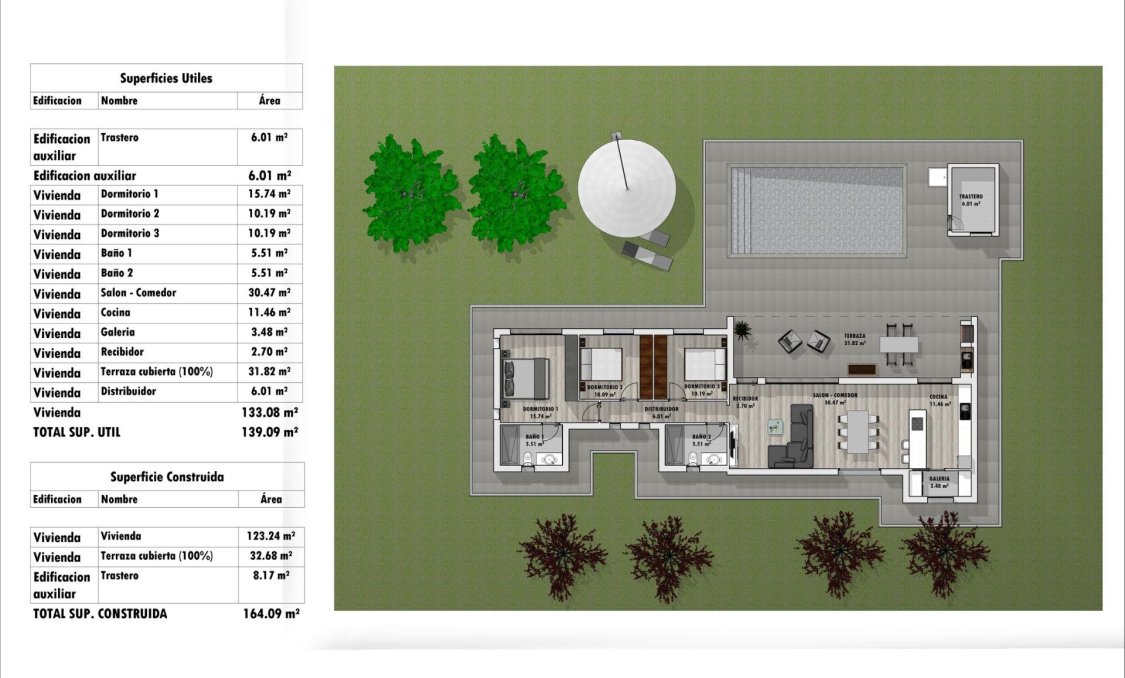 Obra nueva - villa -
Aspe - Poligono 19