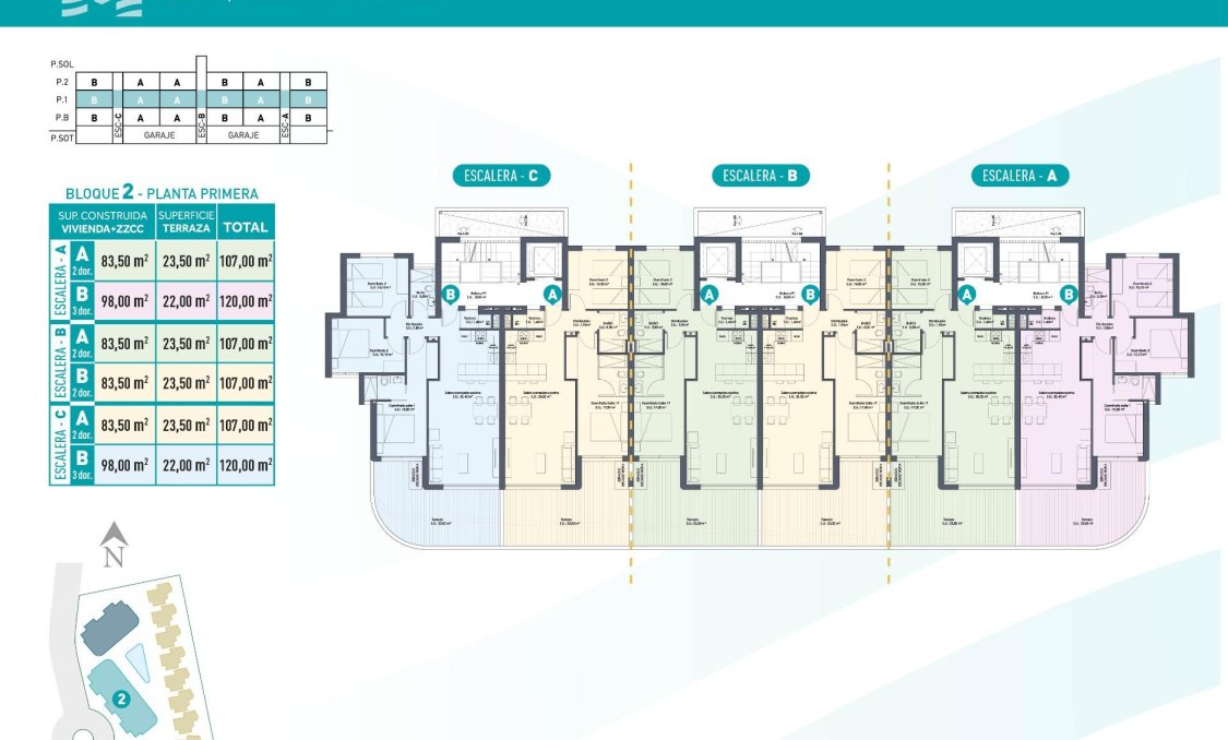 New Build - apartment -
Los Alcazares - Serena Golf