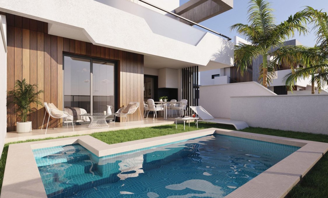 New Build - Bungalow -
Puerto de Mazarron - Playa Negra