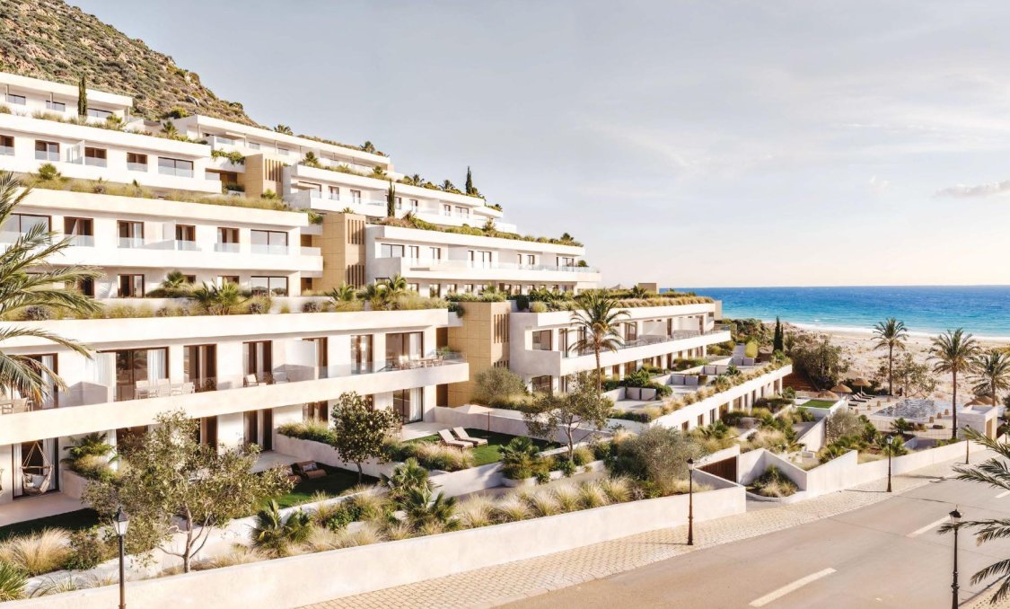 New Build - Ground floor apartment -
Mojacar - Playa Macenas (Mojácar)