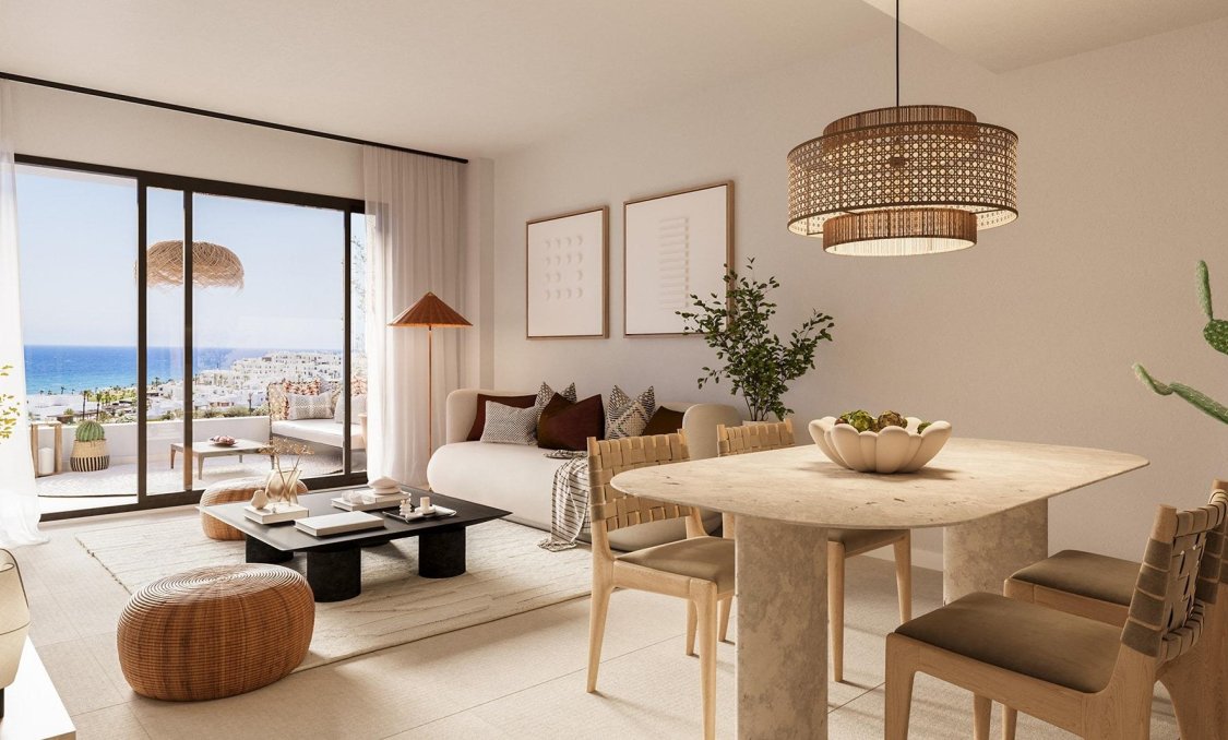 New Build - Ground floor apartment -
Mojacar - Playa Macenas (Mojácar)